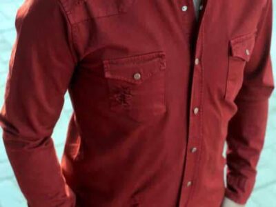 Jeans-Hemd red