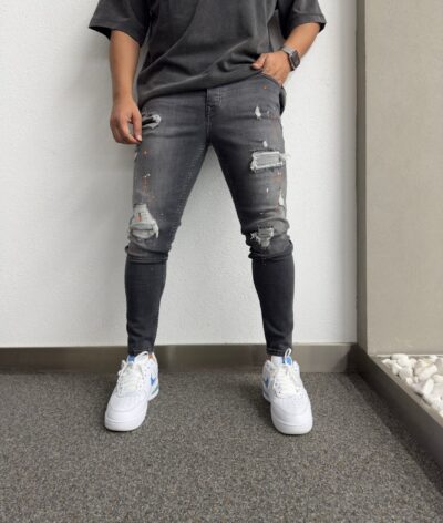 Container Jeans schwarz